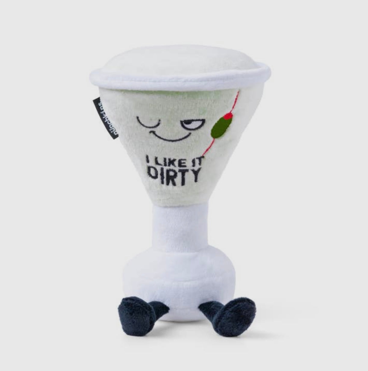 “I Like It Dirty” Novelty Plush Martini Plush