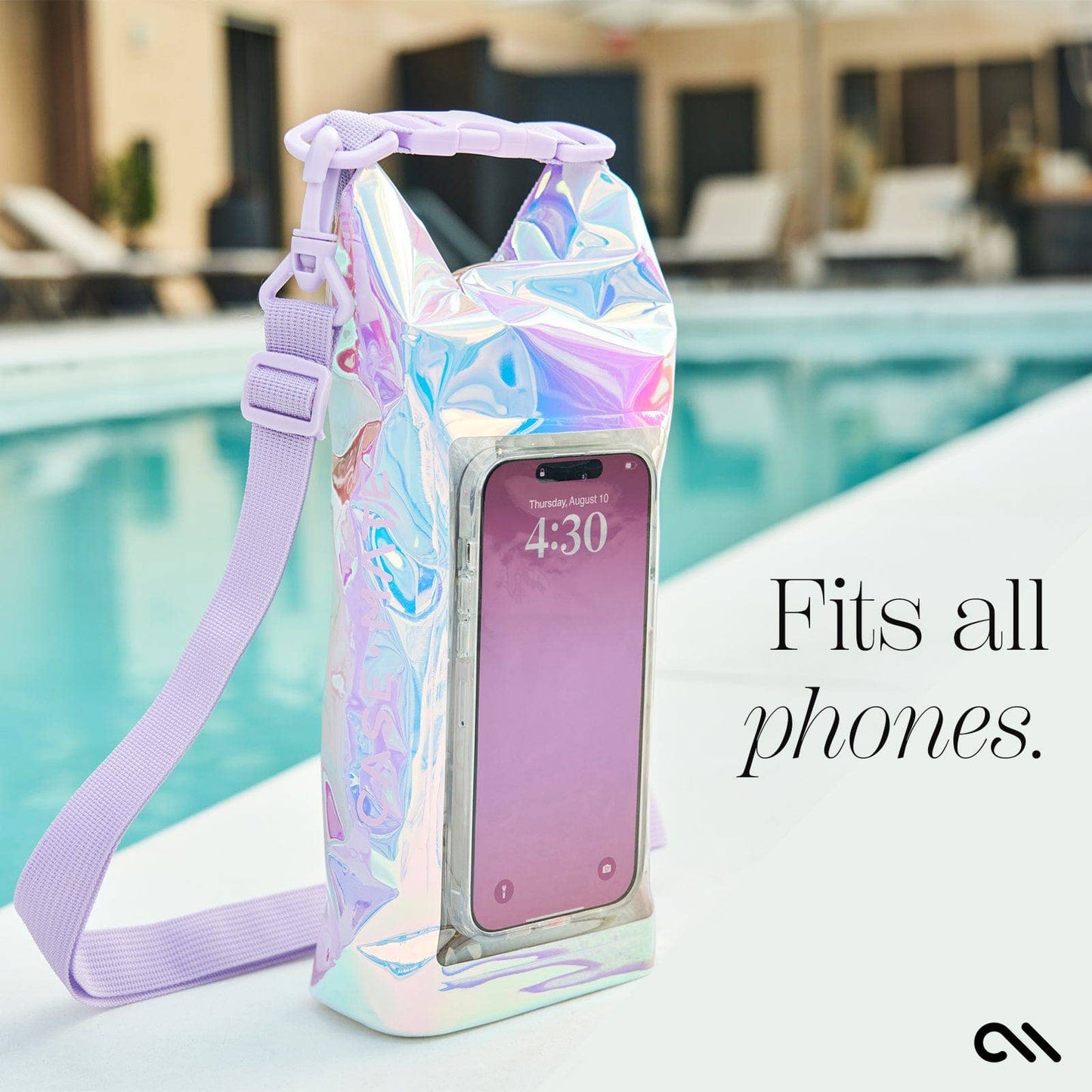 Waterproof Mini Phone Bucket Bag: Soap Bubble™