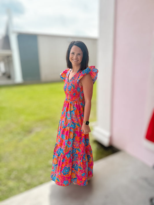 Sunfire Smocked Dress