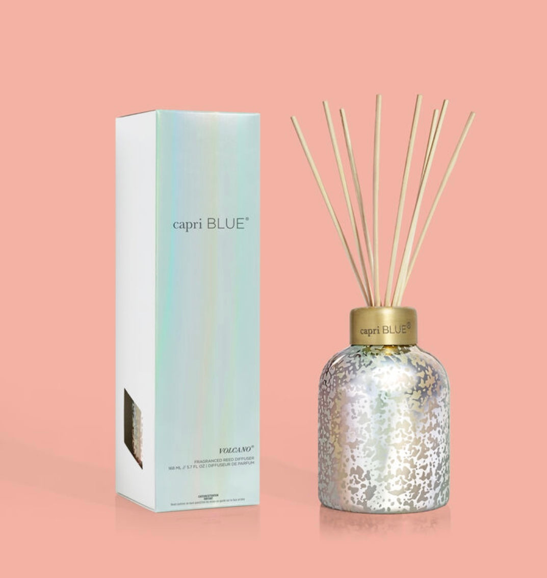 Volcano Mercury Iridescent Reed Diffuser