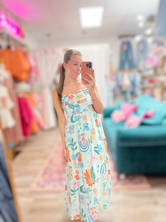 Summertime Mint Sundress