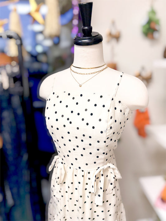 Dotty Darling Midi Dress