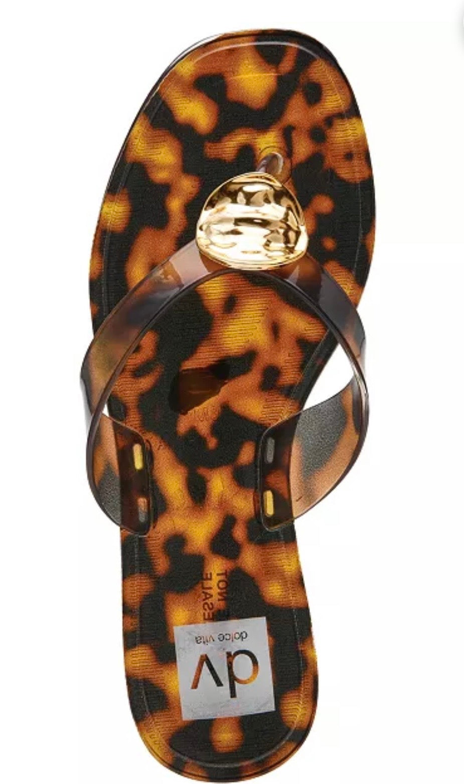 DV By Dolce Vita Jesper Tortoise Flip Flops