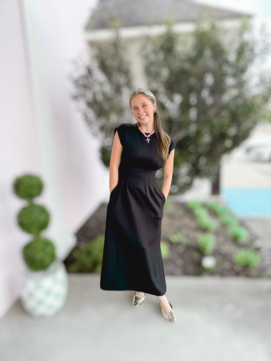 Lil Black Maxi Dress
