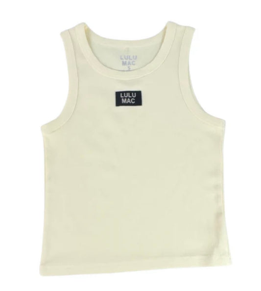 Butter Yellow LULU MAC SOLID TANK TOPS