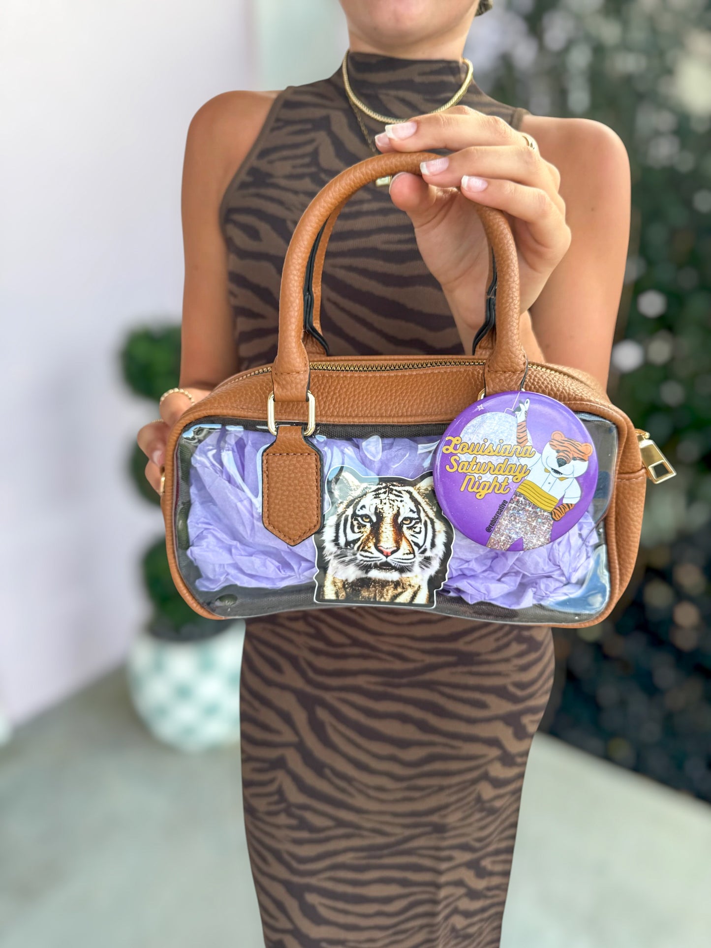 Mini Clear Tote Bag