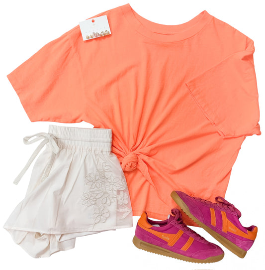Tackle Tee in Burning Up