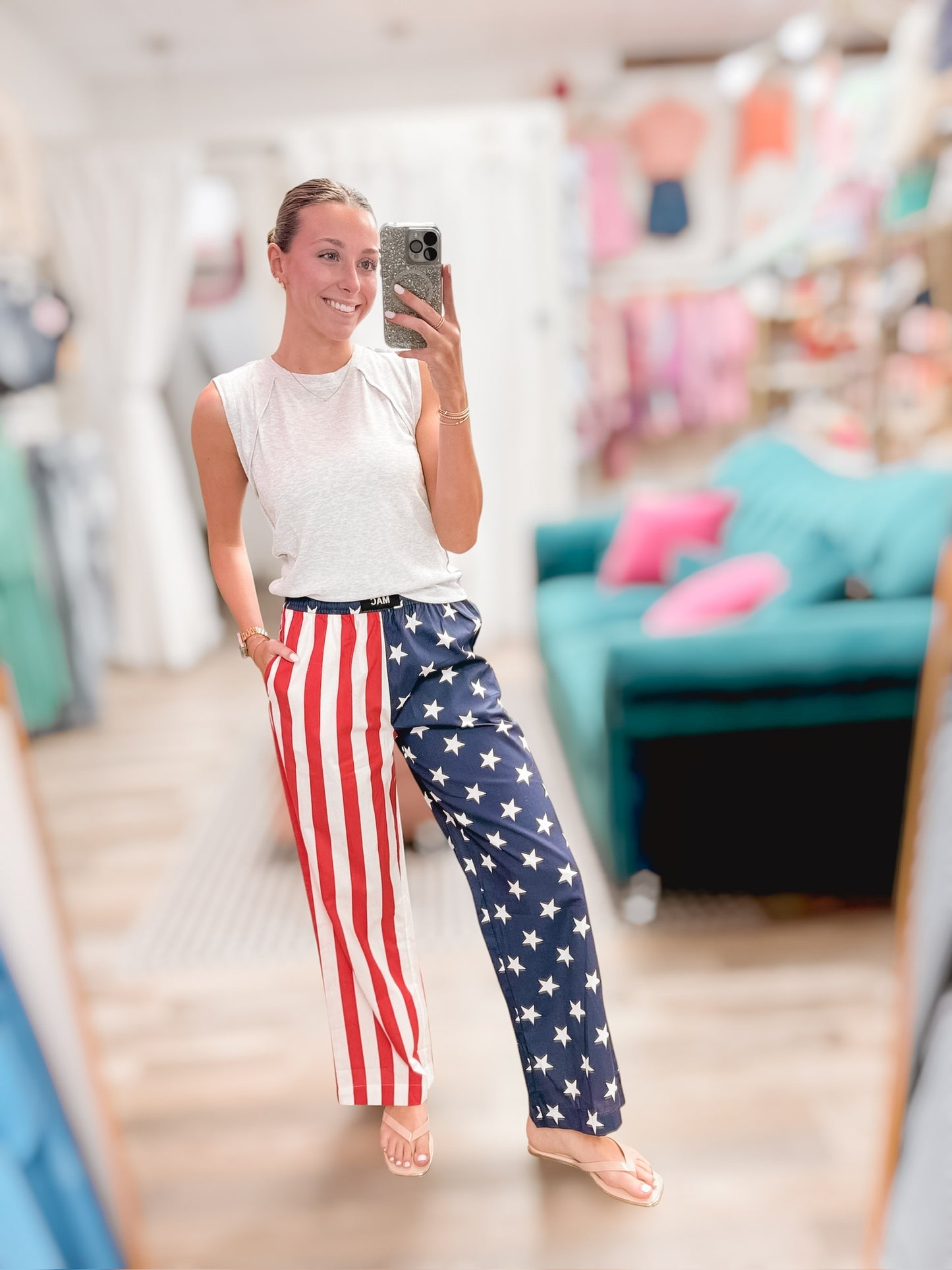 Lulu Mac Stars & Stripe Pant