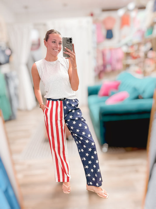 Lulu Mac Stars & Stripe Pant