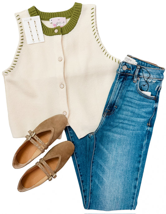 Meadow Muse Sleeveless Sweater