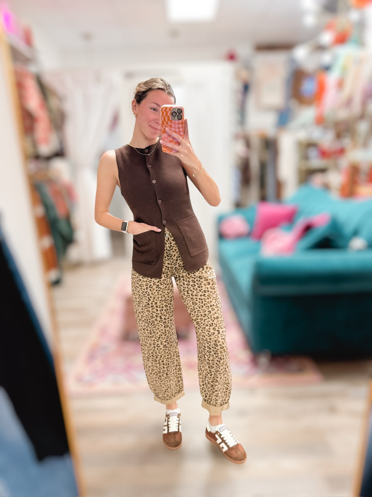 Wild & True Barrel HR Cuffed Denim