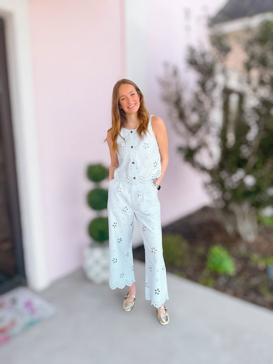 BlueJay Eyelet Blouse