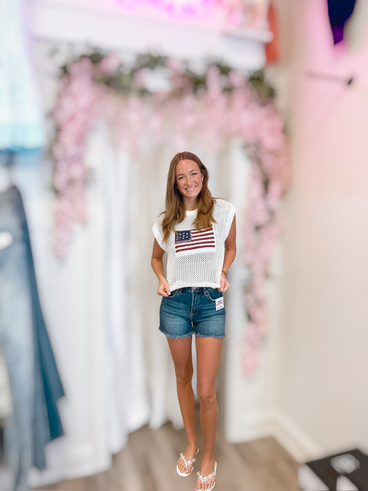 ACER FLAG KNITED TOP