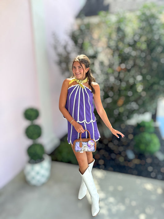 Scallop Me Purple Gameday Set