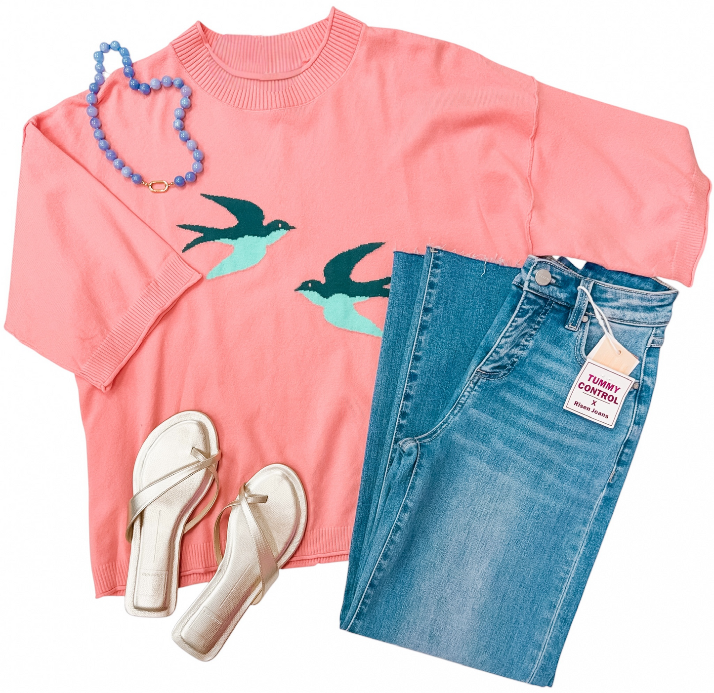 Coral Soren Sweater Top