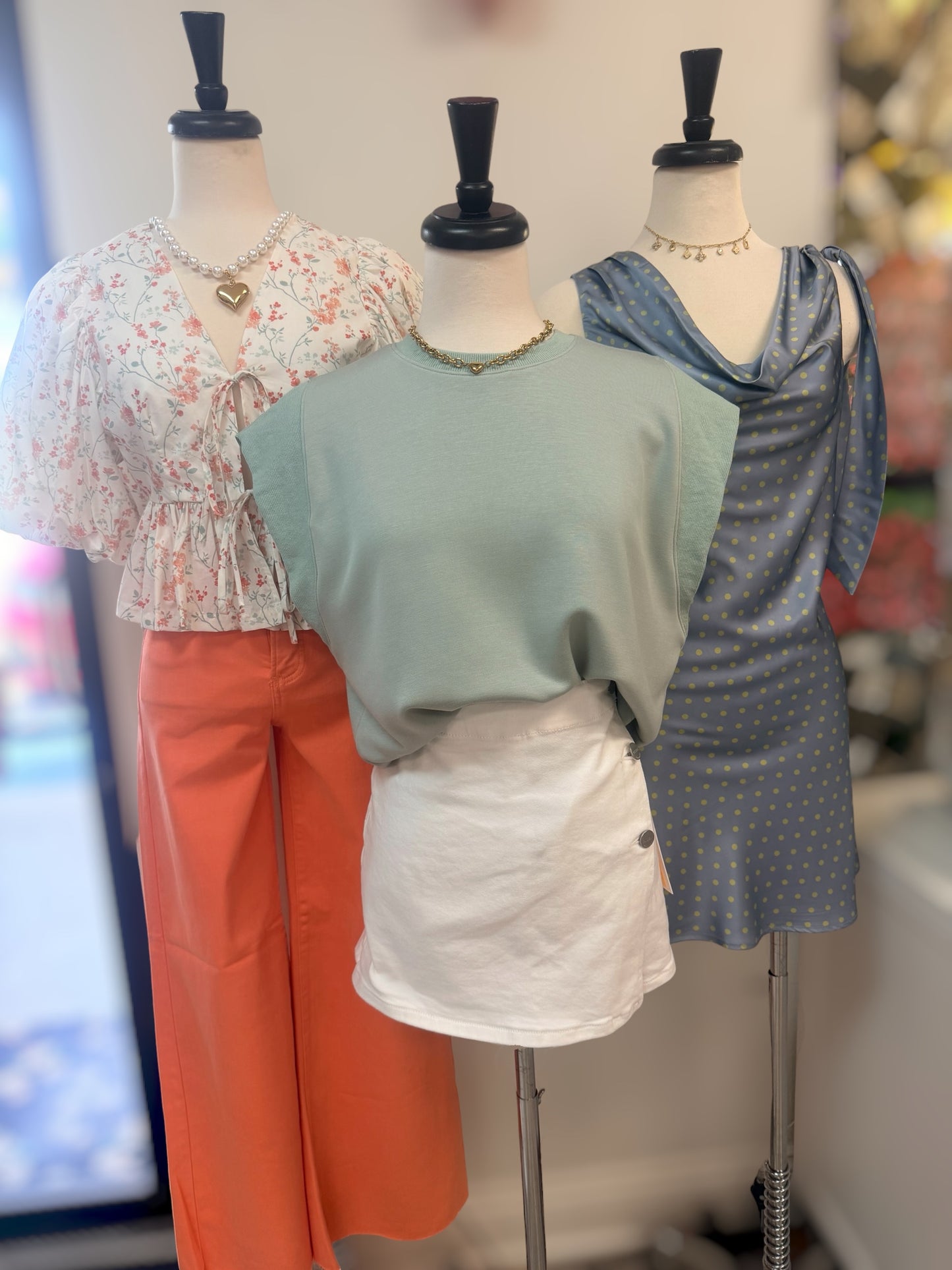 Hudson White Denim Skort