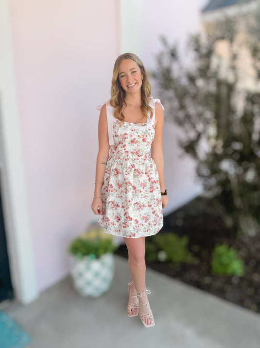 Hanna Eyelet Nidia Mini Dress