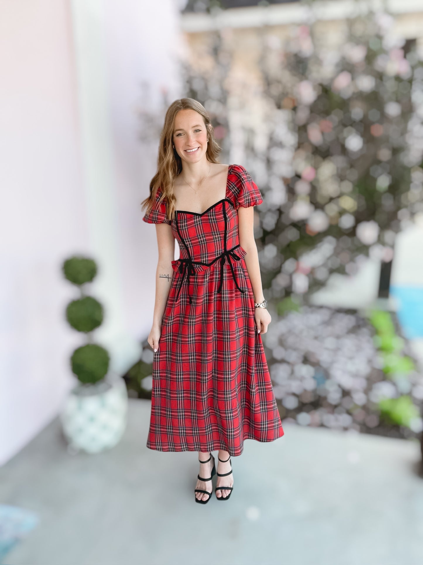 Christmas Wonder Plaid Dress