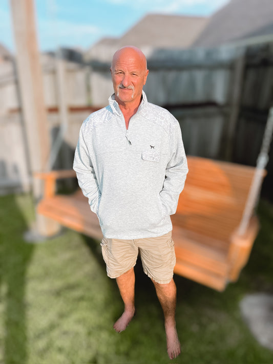 Camo Wesley Quarter Zip