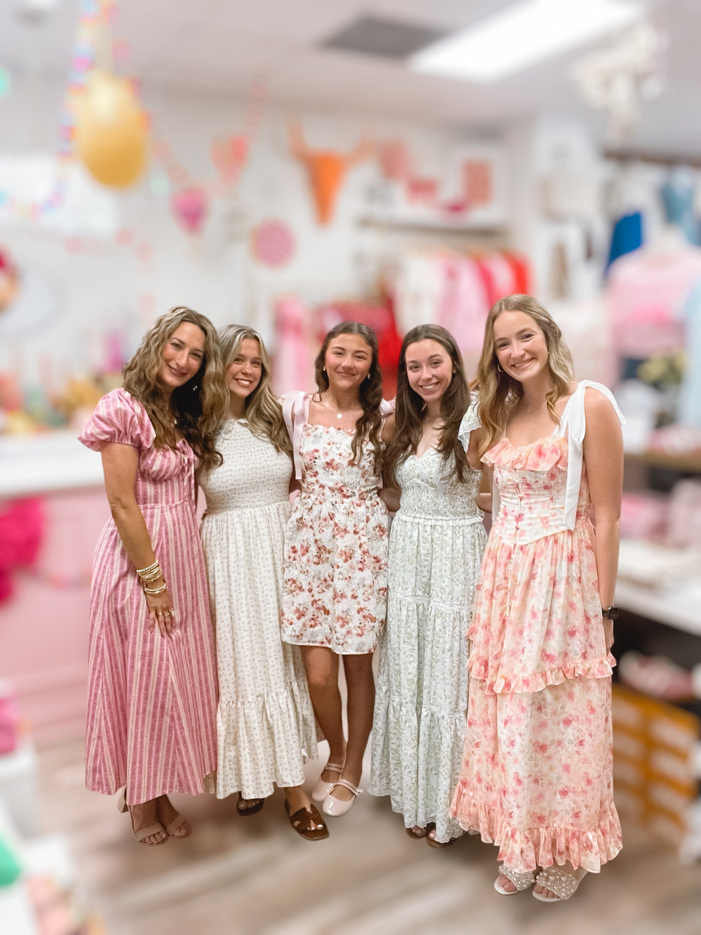 Sweet & Sunny Floral Printed Midi Dress