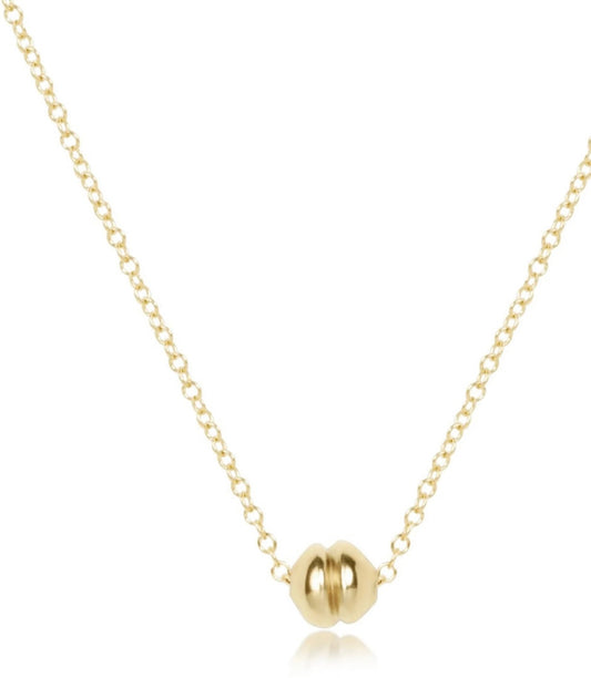 16” Necklace Gold Admire Small Gold