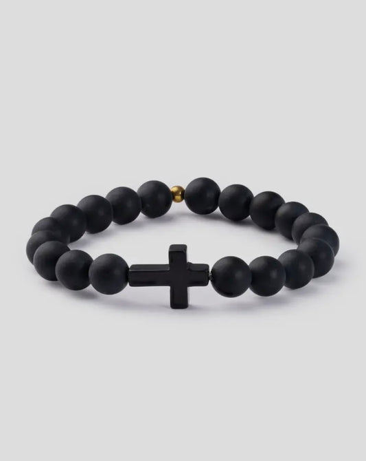 Cross Stone Bracelet