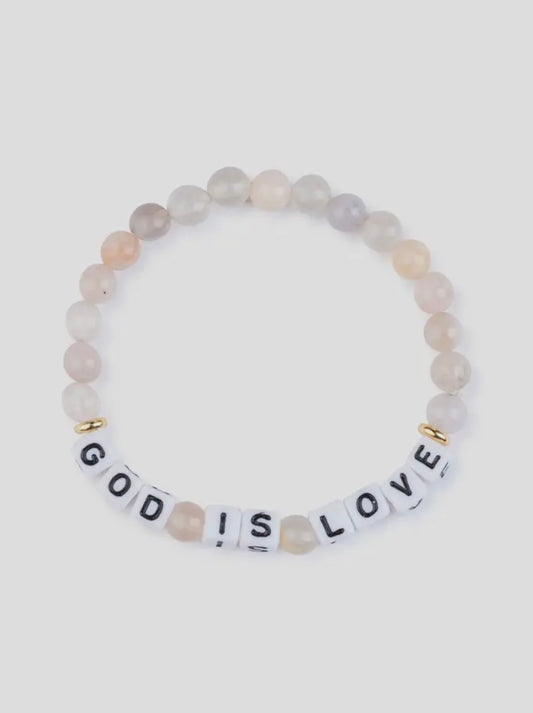 God is Love Letter Bracelet