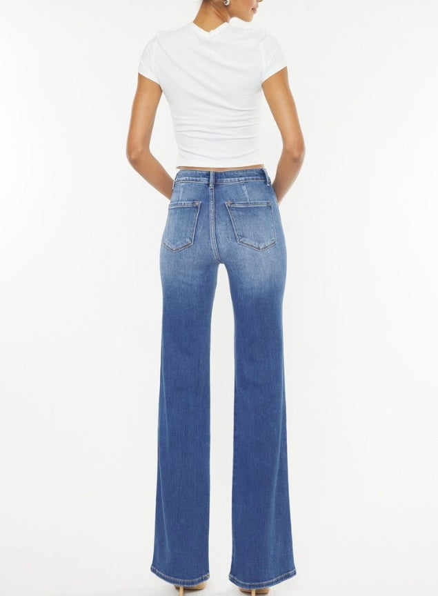 Frenchy Wide Flare Denim