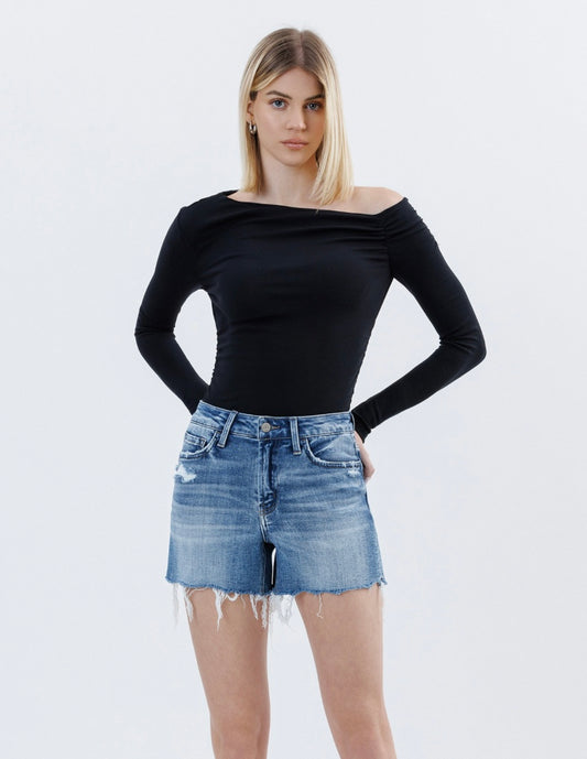 Disarming HR Denim Shorts