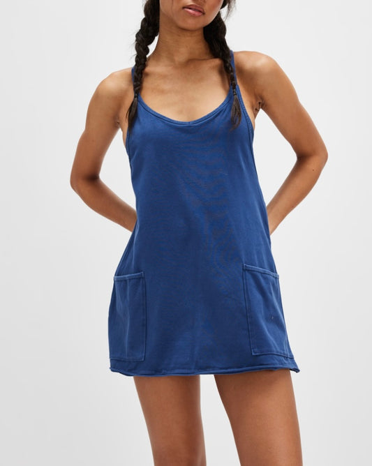 Hot Shot Mini Dress Black Grape