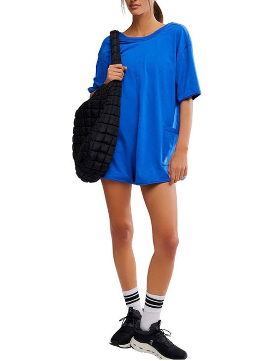 Hot Shot Tee Romper Electric Shock