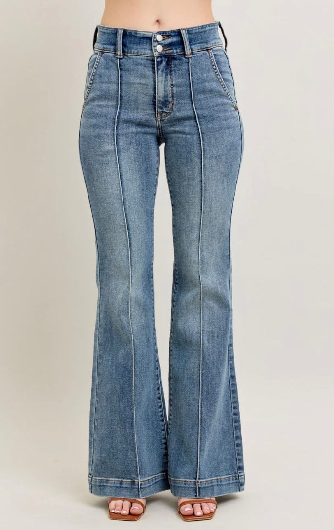Judy Blue HW Trouser Flare