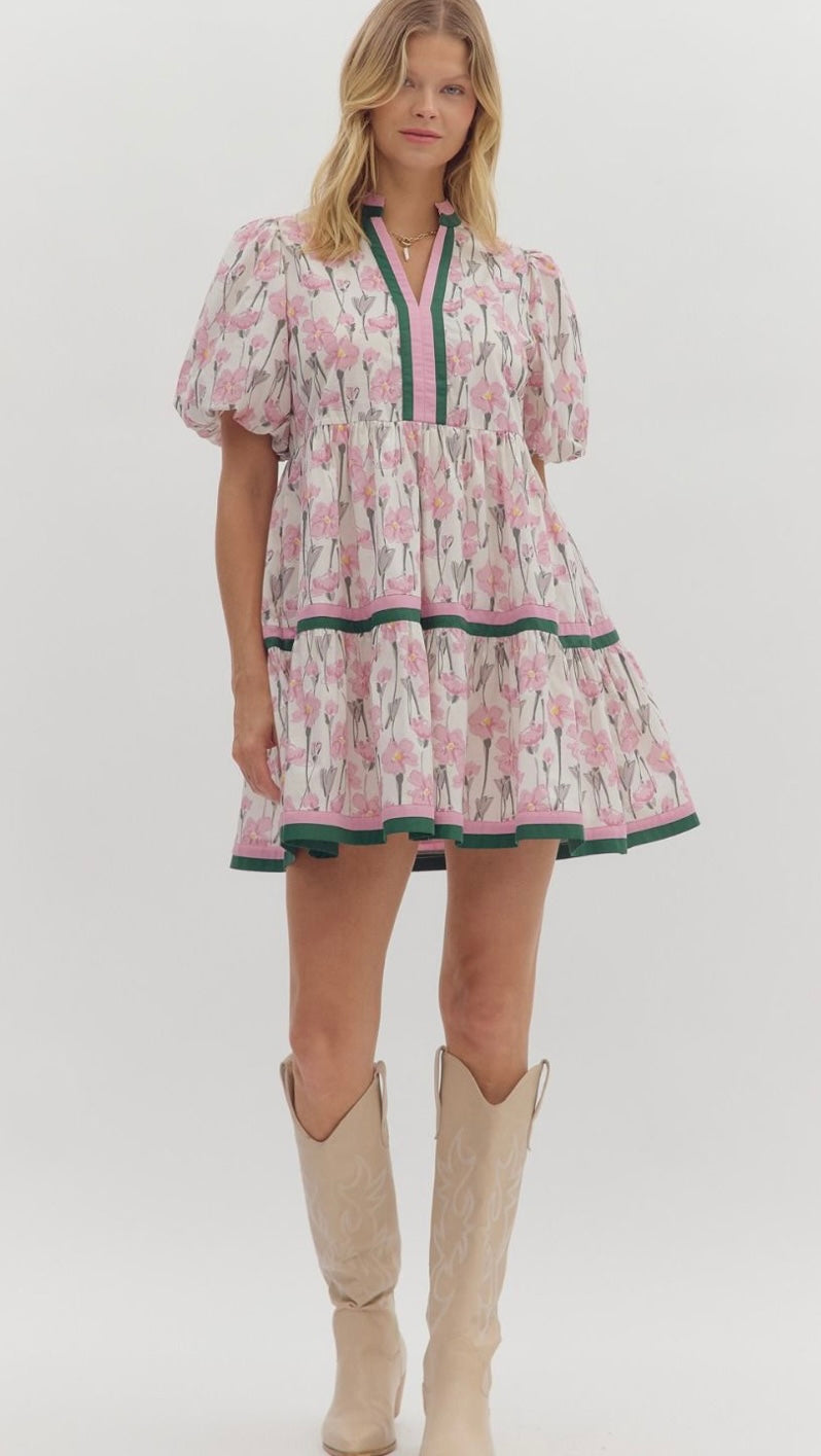 Petal Dust Floral Dress