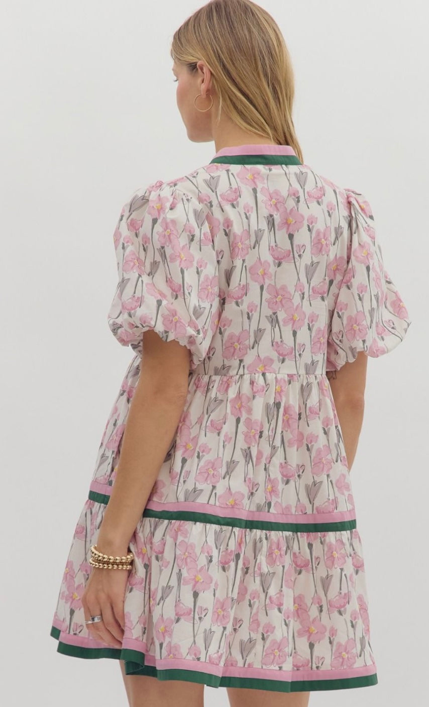Petal Dust Floral Dress