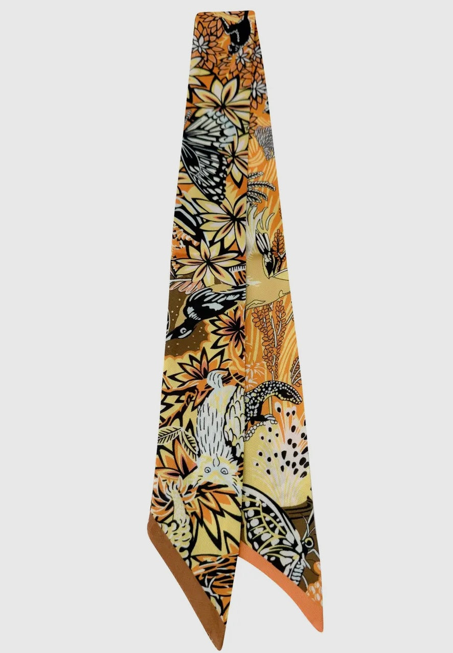 Gemelli Printed Scarf Necklace