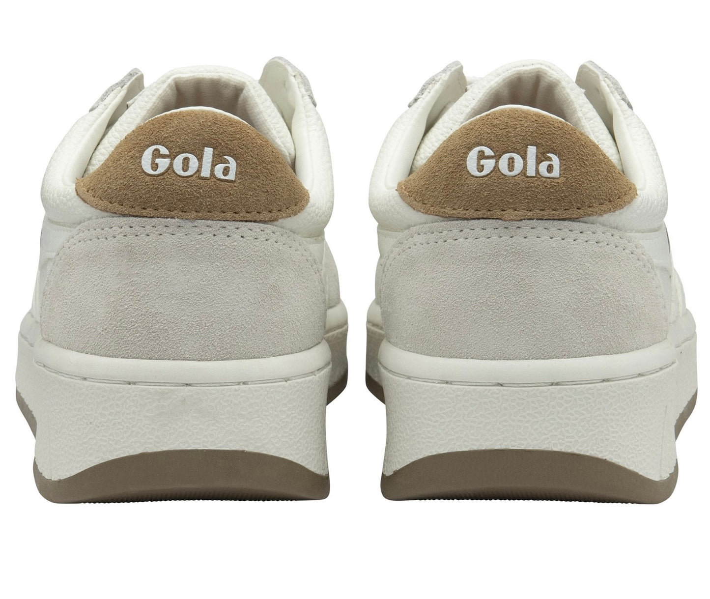 Gola Women’s Grandslam 88 Trainer White/Light Caramel
