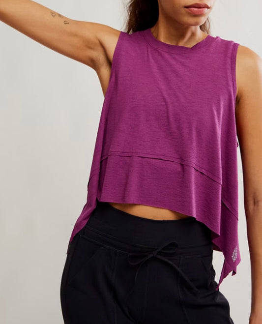Tempo Tank Deep Mulberry
