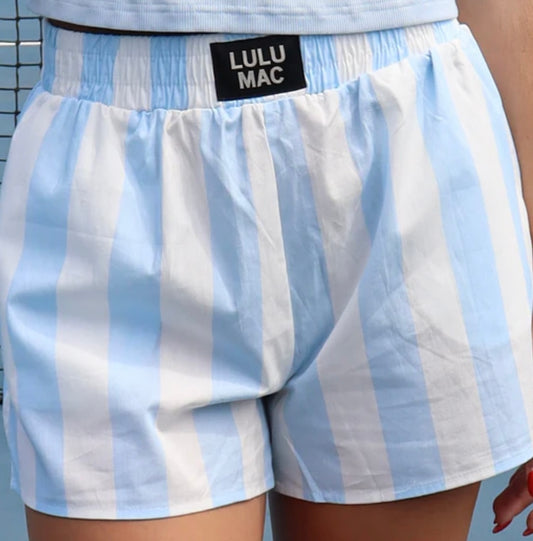 Light Blue Darby Boxer Short