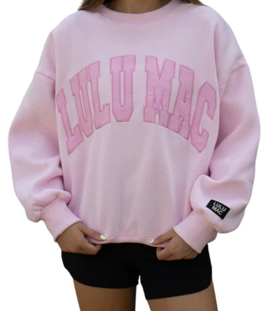 Light Pink LuLu Mac Sweatshirt