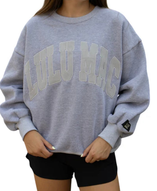 Light Grey LuLu Mac Sweatshirt