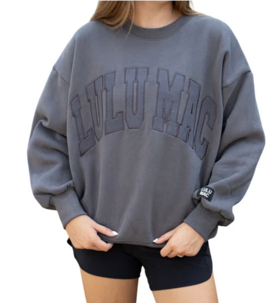 Dark Grey LuLu Mac Sweatshirt