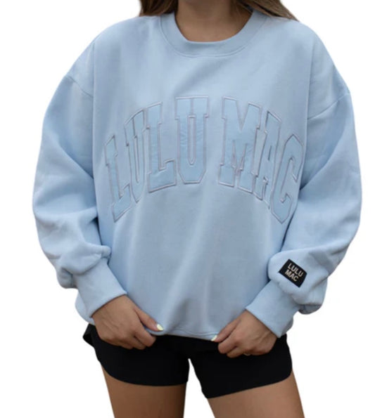 Light Blue LuLu Mac Sweatshirt