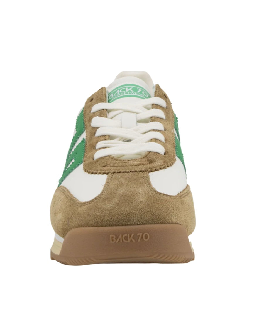 Jogger M White Camel Green Sneakers