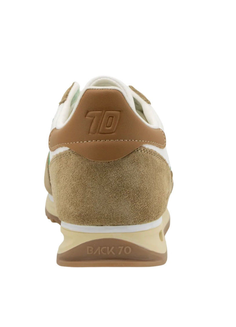 Jogger M White Camel Green Sneakers