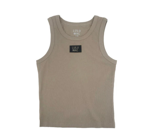 Sand LULU MAC SOLID TANK TOPS