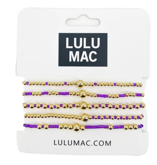 LuLu Mac Purple Bracelets