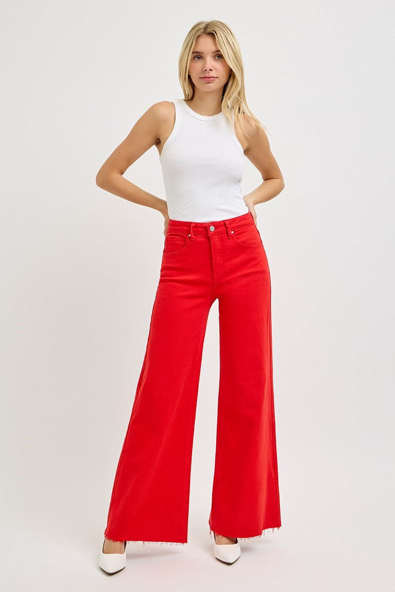 Gone Girl Fiesta HR Wide Leg Jeans