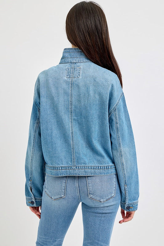 Sasha Pocket Denim Jacket