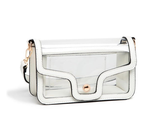 Oh Snap Clear Stadium Purse