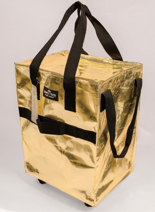 Gold Roll Tote By Simply Southern